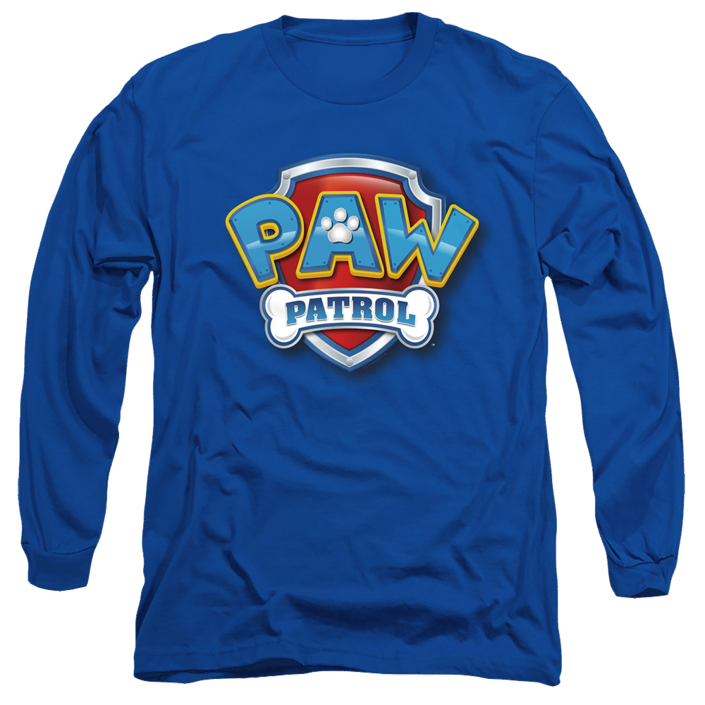 Paw Patrol 3D Logo - Men's Long Sleeve T-Shirt Men's Long Sleeve T-Shirt Paw Patrol   