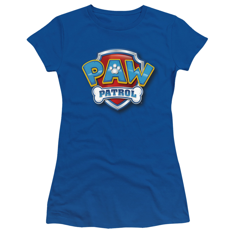 Paw Patrol 3D Logo - Juniors T-Shirt Juniors T-Shirt Paw Patrol   