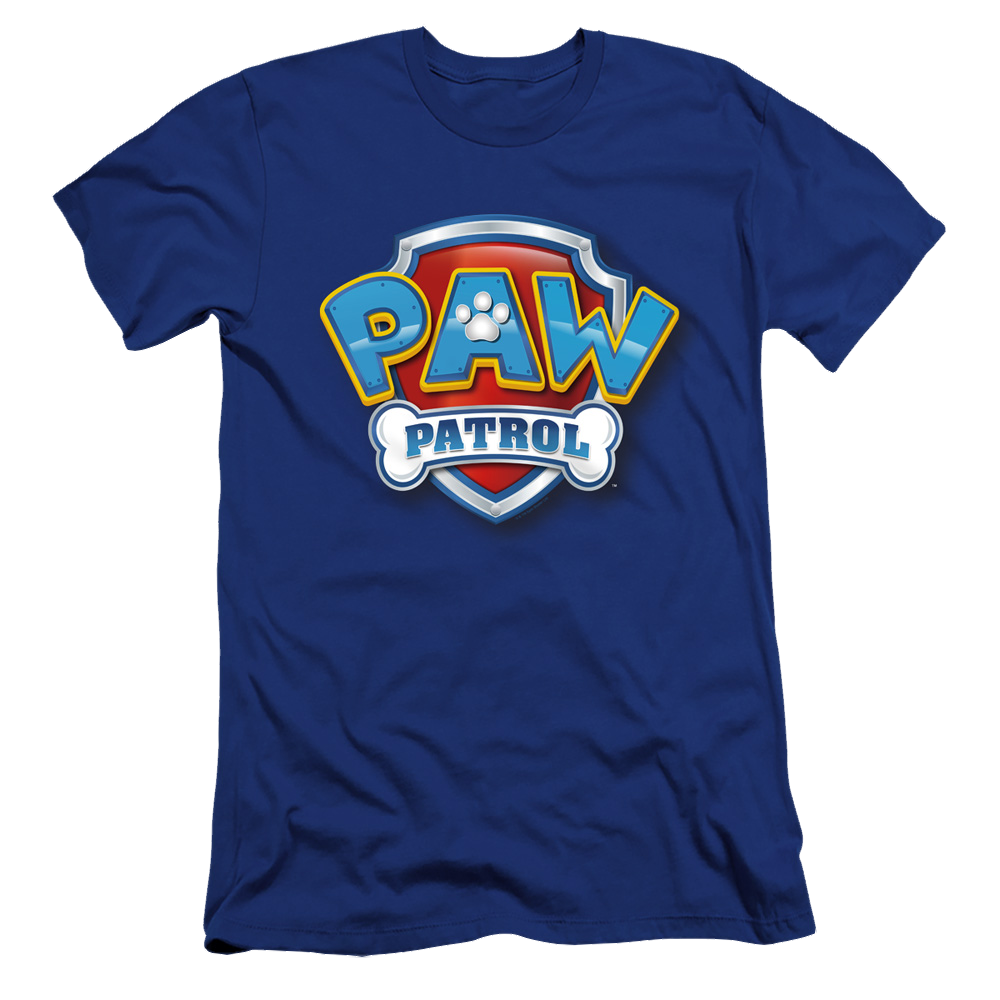 Paw Patrol 3D Logo - Men's Premium Slim Fit T-Shirt Men's Premium Slim Fit T-Shirt Paw Patrol   
