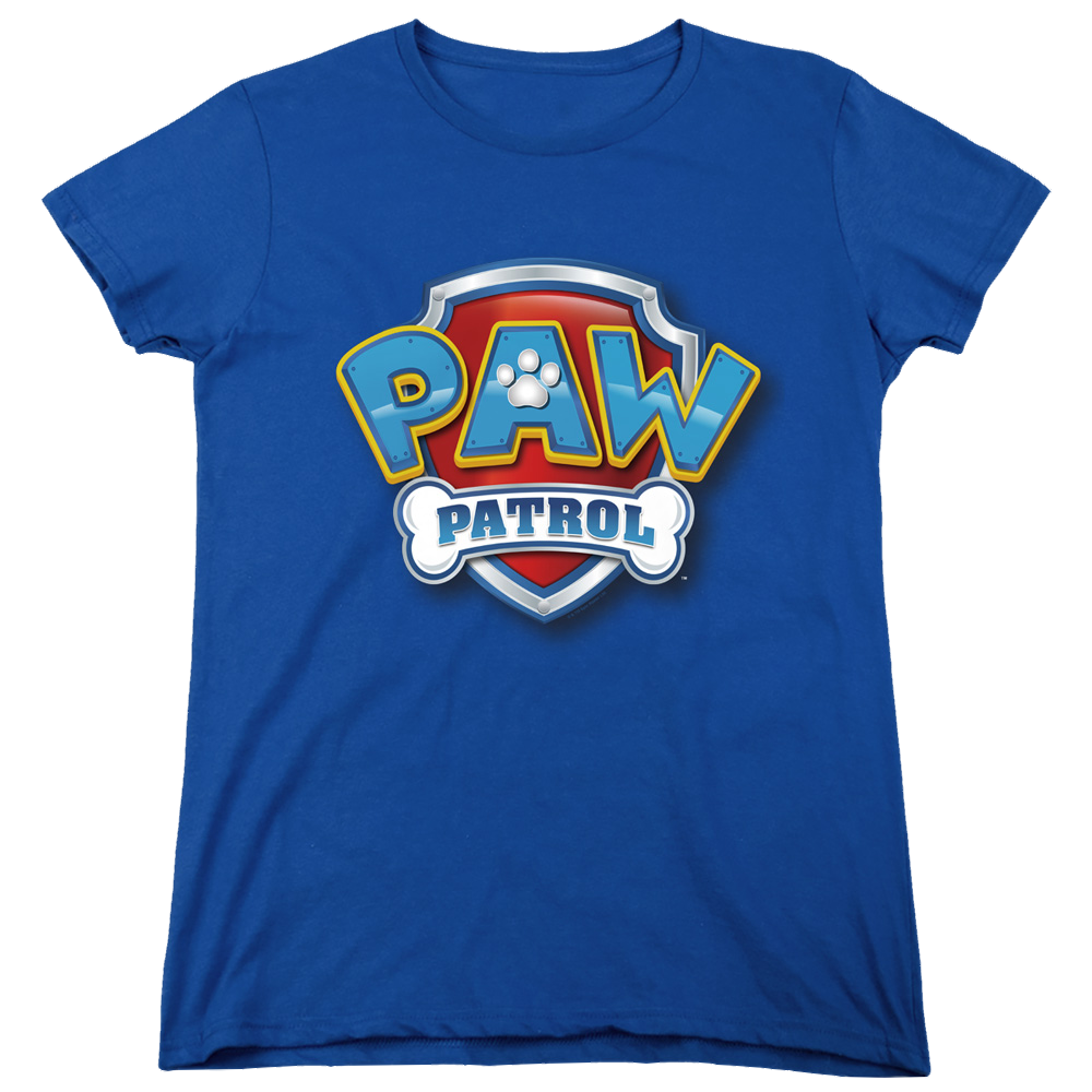 Paw Patrol 3D Logo - Women's T-Shirt Women's T-Shirt Paw Patrol   