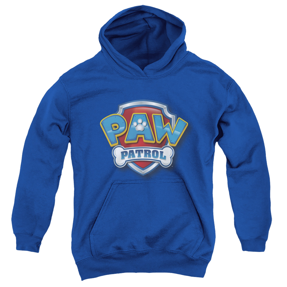 Paw Patrol 3D Logo - Youth Hoodie Youth Hoodie (Ages 8-12) Paw Patrol   