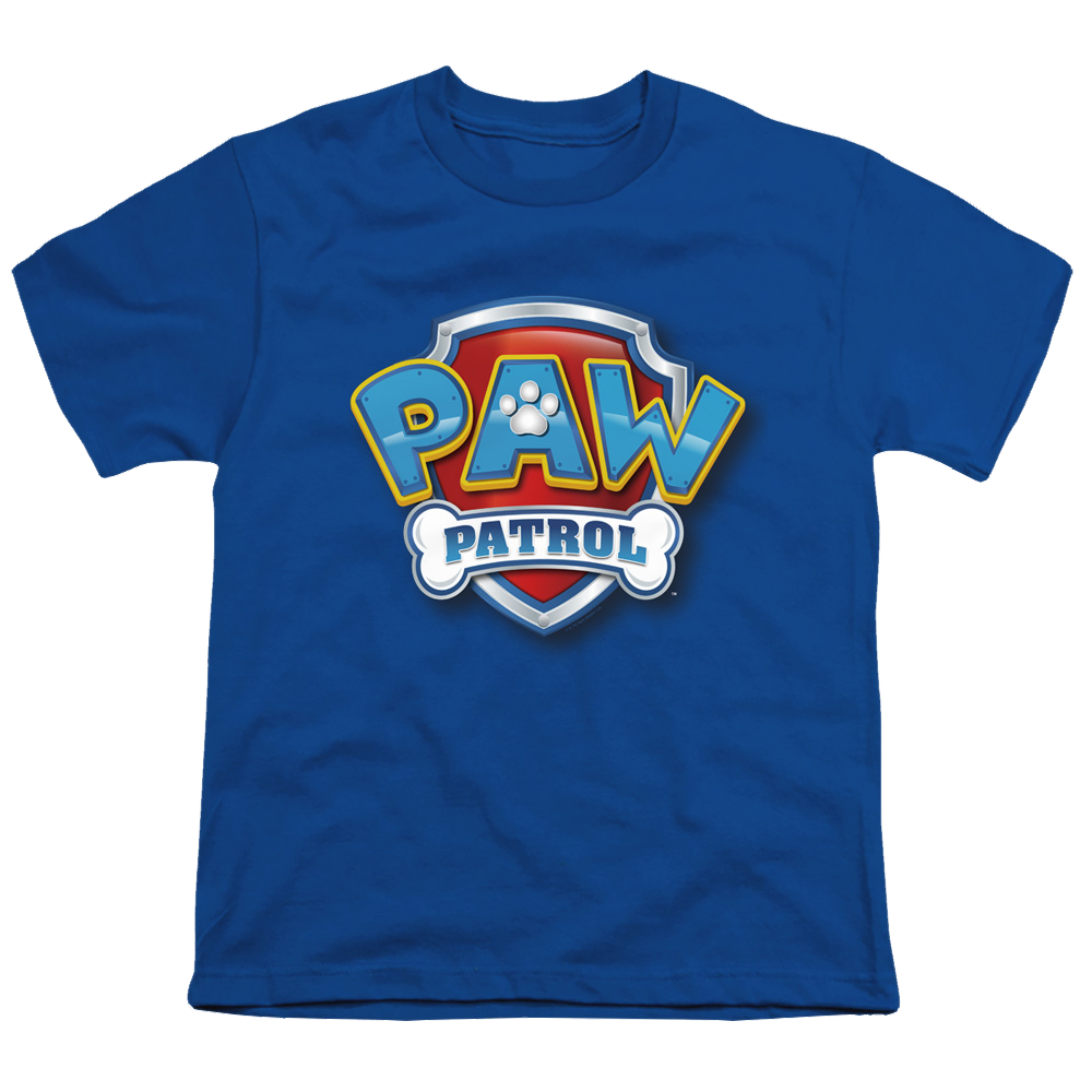 Paw Patrol 3D Logo - Youth T-Shirt Youth T-Shirt (Ages 8-12) Paw Patrol   