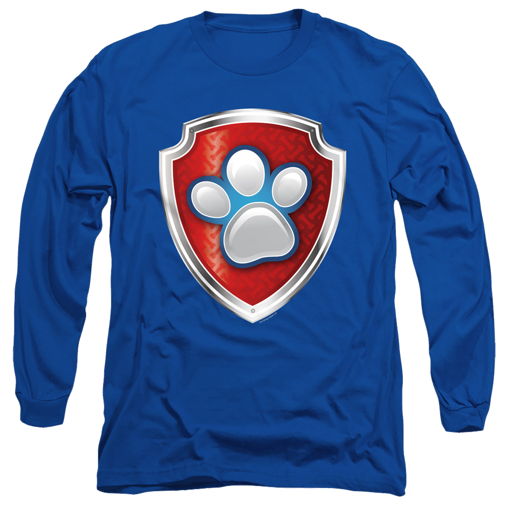 Paw Patrol Badge - Men's Long Sleeve T-Shirt Men's Long Sleeve T-Shirt Paw Patrol   