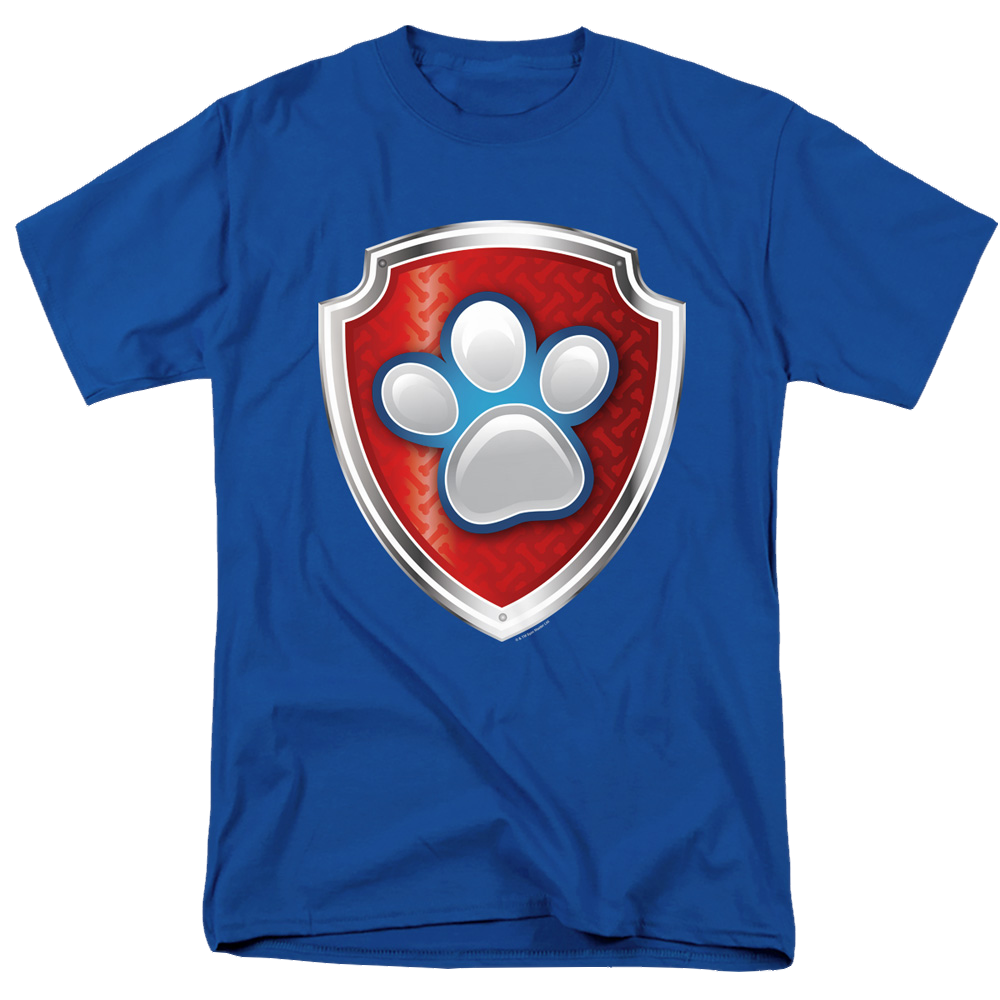 Paw Patrol Badge - Men's Regular Fit T-Shirt Men's Regular Fit T-Shirt Paw Patrol   