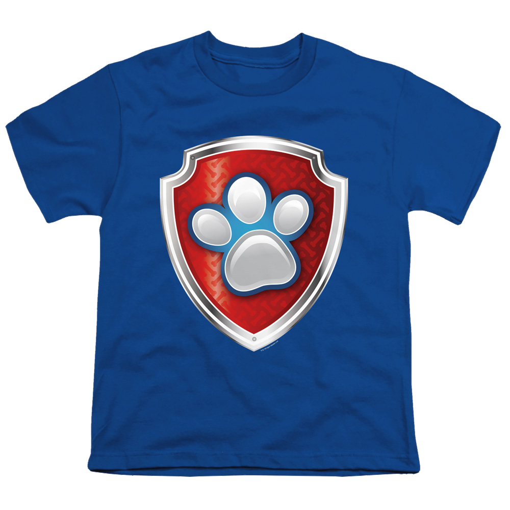 Paw Patrol Badge - Youth T-Shirt Youth T-Shirt (Ages 8-12) Paw Patrol   