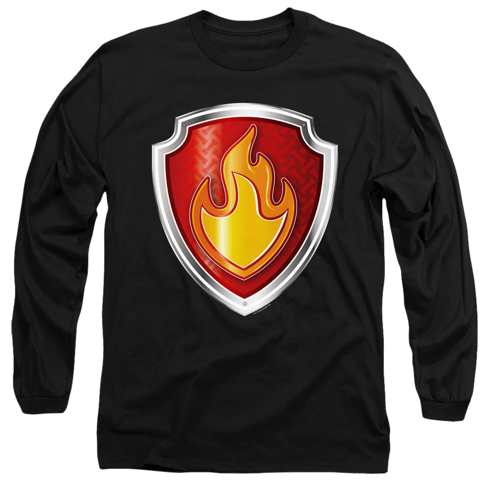 Paw Patrol Marshall Badge - Men's Long Sleeve T-Shirt Men's Long Sleeve T-Shirt Paw Patrol   