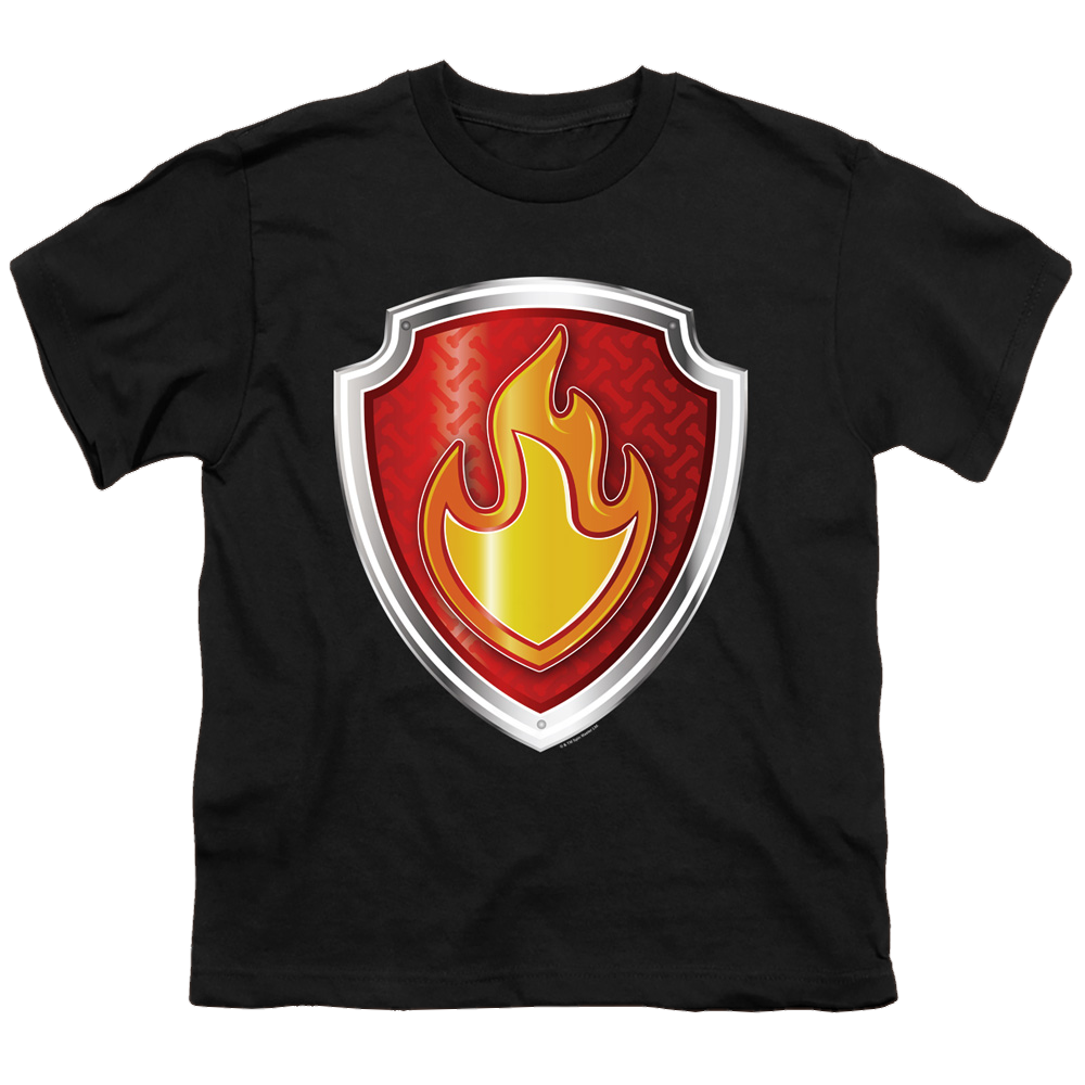 Paw Patrol Marshall Badge - Youth T-Shirt Youth T-Shirt (Ages 8-12) Paw Patrol   
