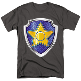 Paw Patrol Chase Badge - Men's Regular Fit T-Shirt Men's Regular Fit T-Shirt Paw Patrol   