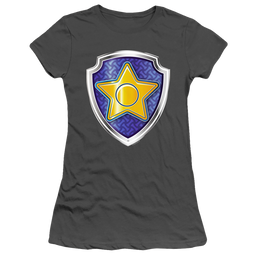 Paw Patrol Chase Badge - Juniors T-Shirt Juniors T-Shirt Paw Patrol   