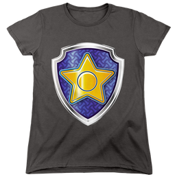 Paw Patrol Chase Badge - Women's T-Shirt Women's T-Shirt Paw Patrol   