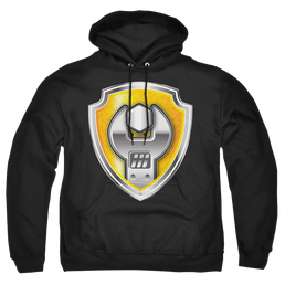 Paw Patrol Rubble Badge - Pullover Hoodie Pullover Hoodie Paw Patrol   