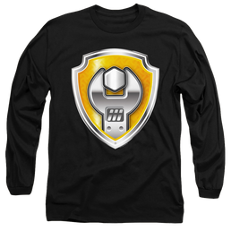 Paw Patrol Rubble Badge - Men's Long Sleeve T-Shirt Men's Long Sleeve T-Shirt Paw Patrol   