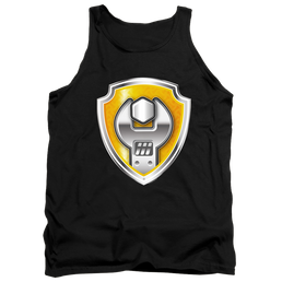Paw Patrol Rubble Badge - Men's Tank Top Men's Tank Paw Patrol   