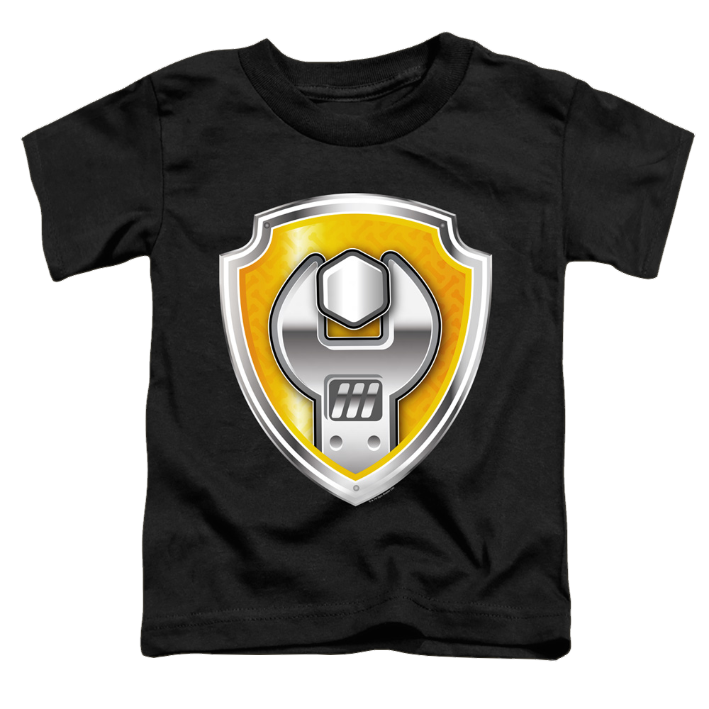 Paw Patrol Rubble Badge - Toddler T-Shirt Toddler T-Shirt Paw Patrol   