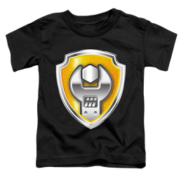 Paw Patrol Rubble Badge - Toddler T-Shirt Toddler T-Shirt Paw Patrol   