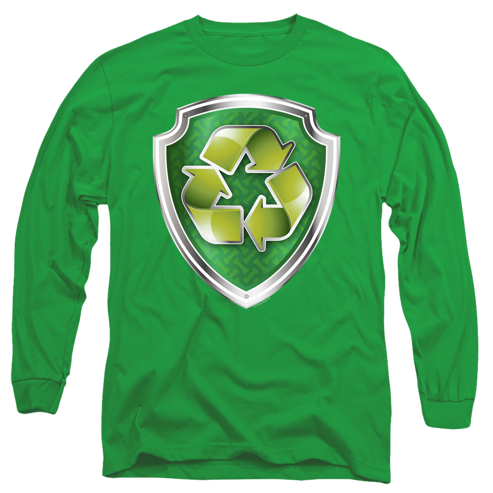 Paw Patrol Rocky Badge - Men's Long Sleeve T-Shirt Men's Long Sleeve T-Shirt Paw Patrol   