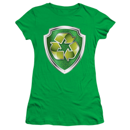 Paw Patrol Rocky Badge - Juniors T-Shirt Juniors T-Shirt Paw Patrol   