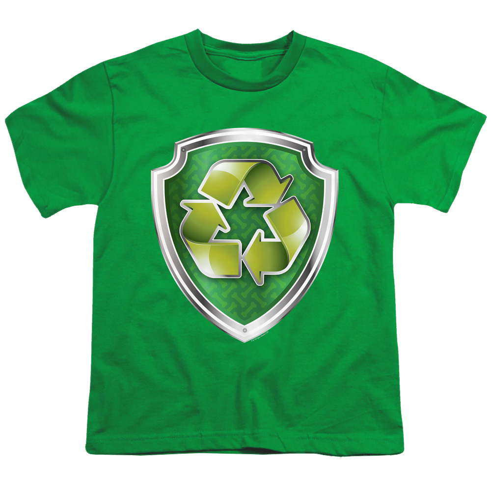 Paw Patrol Rocky Badge - Youth T-Shirt Youth T-Shirt (Ages 8-12) Paw Patrol   