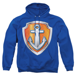 Paw Patrol Zuma Badge - Pullover Hoodie Pullover Hoodie Paw Patrol   