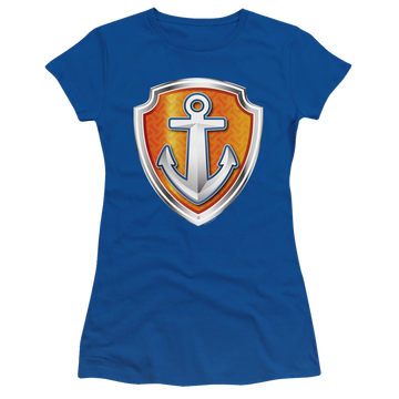 Royal juniors t-shirt with Paw Patrol Zuma Badge graphic