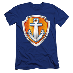 Paw Patrol Zuma Badge - Men's Premium Slim Fit T-Shirt Men's Premium Slim Fit T-Shirt Paw Patrol   