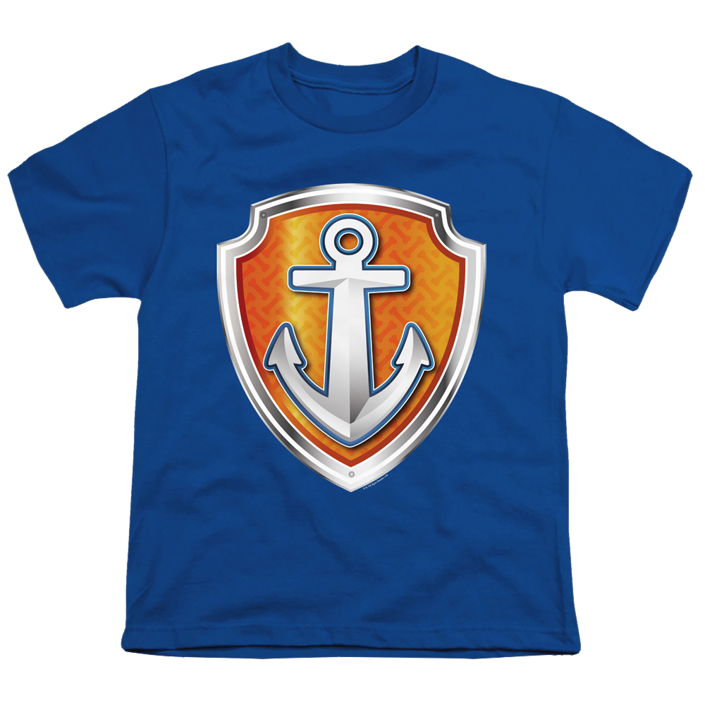 Paw Patrol Zuma Badge - Youth T-Shirt Youth T-Shirt (Ages 8-12) Paw Patrol   