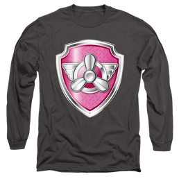 Paw Patrol Skye Badge - Men's Long Sleeve T-Shirt Men's Long Sleeve T-Shirt Paw Patrol   