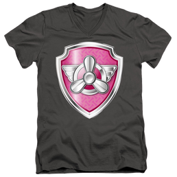 Paw Patrol Skye Badge - Men's V-Neck T-Shirt Men's V-Neck T-Shirt Paw Patrol   