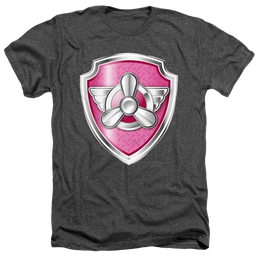 Paw Patrol Skye Badge - Men's Heather T-Shirt Men's Heather T-Shirt Paw Patrol   
