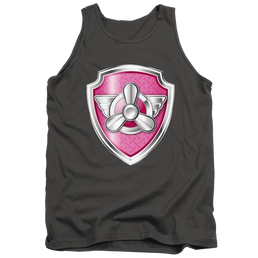 Paw Patrol Skye Badge - Men's Tank Top Men's Tank Paw Patrol   