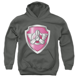 Paw Patrol Skye Badge - Youth Hoodie Youth Hoodie (Ages 8-12) Paw Patrol   