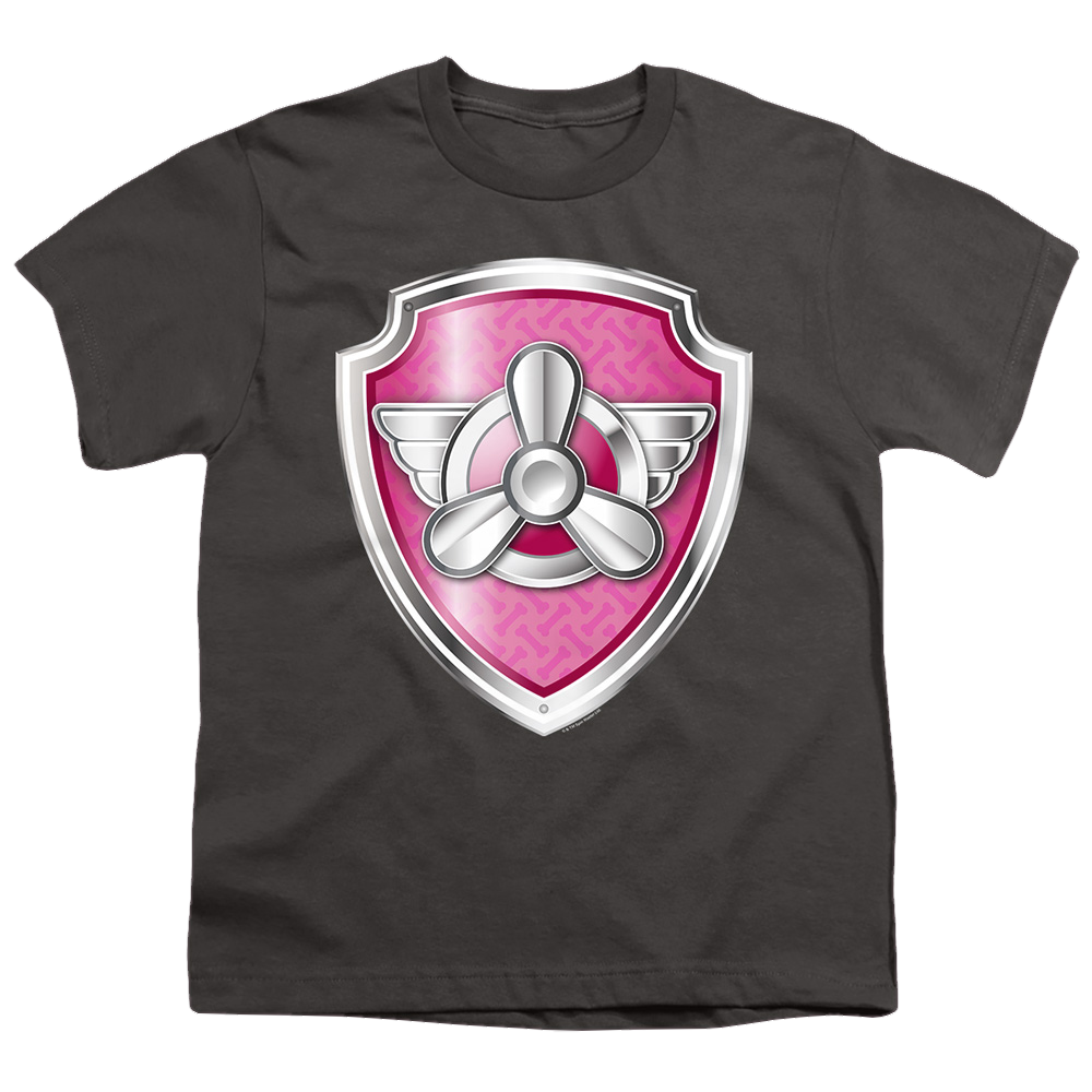 Paw Patrol Skye Badge - Youth T-Shirt Youth T-Shirt (Ages 8-12) Paw Patrol   
