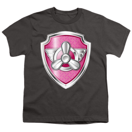 Paw Patrol Skye Badge - Youth T-Shirt Youth T-Shirt (Ages 8-12) Paw Patrol   