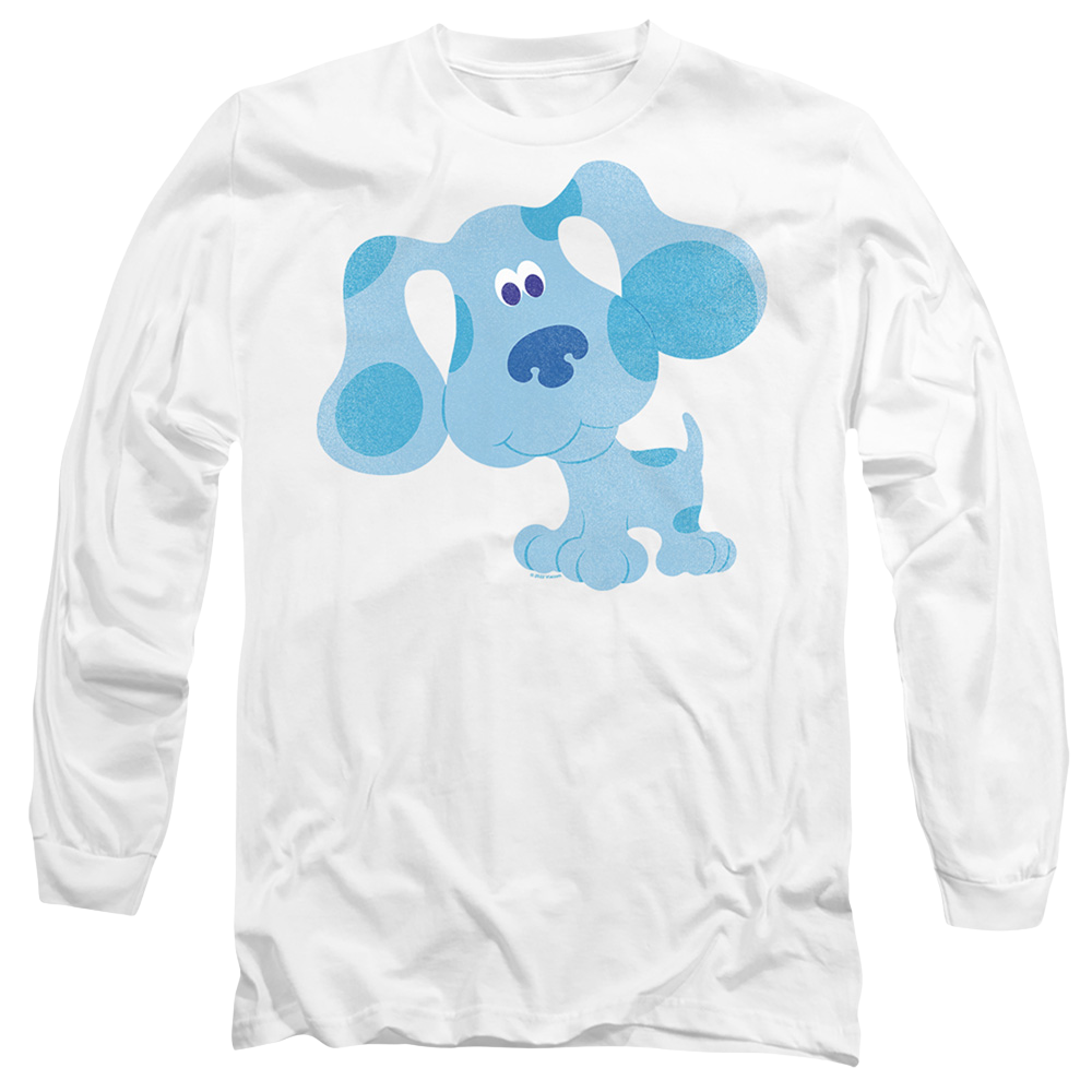 Blue's Clues Blue Hug - Men's Long Sleeve T-Shirt Men's Long Sleeve T-Shirt Blue's Clues   