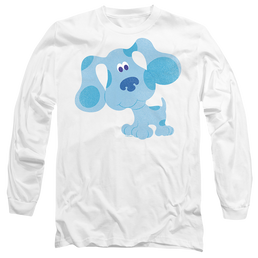 Blue's Clues Blue Hug - Men's Long Sleeve T-Shirt Men's Long Sleeve T-Shirt Blue's Clues   