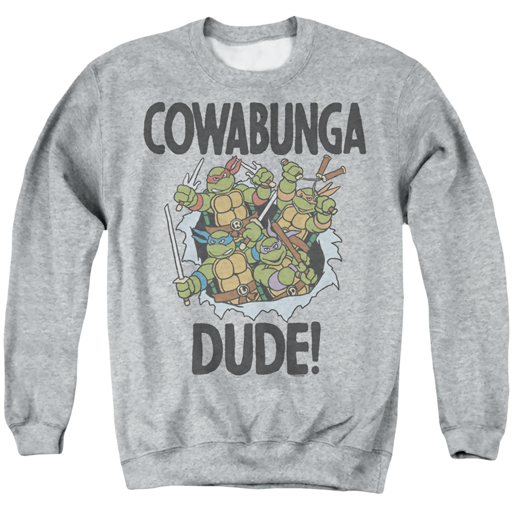 Teenage Mutant Ninja Turtles Cowabunga Dude Pf - Men's Crewneck Sweatshirt Men's Crewneck Sweatshirt Teenage Mutant Ninja Turtles   