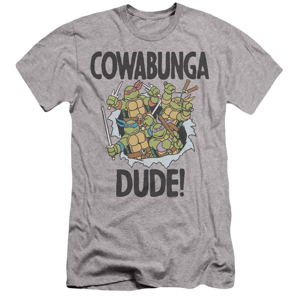 Teenage Mutant Ninja Turtles Cowabunga Dude Pf - Men's Slim Fit T-Shirt Men's Slim Fit T-Shirt Teenage Mutant Ninja Turtles   