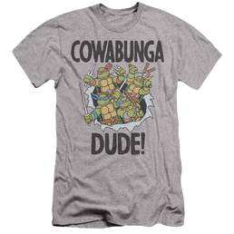 Teenage Mutant Ninja Turtles Cowabunga Dude Pf - Men's Slim Fit T-Shirt Men's Slim Fit T-Shirt Teenage Mutant Ninja Turtles   