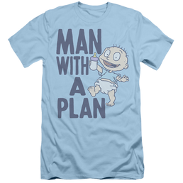 Rugrats Man With A Plan - Men's Slim Fit T-Shirt Men's Slim Fit T-Shirt Rugrats   