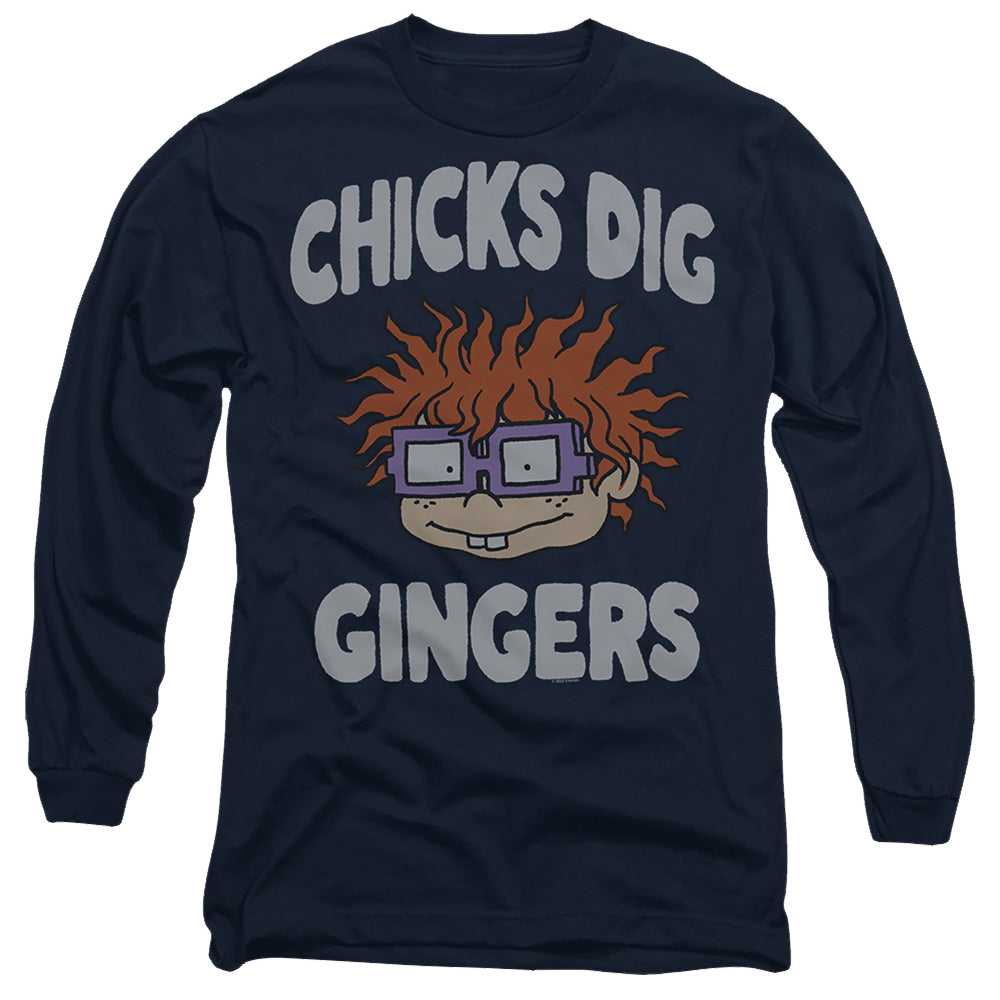 Rugrats Chicks Dig Gingers - Men's Long Sleeve T-Shirt Men's Long Sleeve T-Shirt Rugrats   