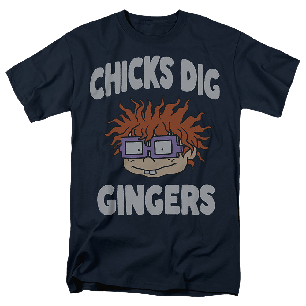 Rugrats Chicks Dig Gingers - Men's Regular Fit T-Shirt Men's Regular Fit T-Shirt Rugrats   