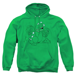 Rugrats Reptar Destroys City - Pullover Hoodie Pullover Hoodie Rugrats   
