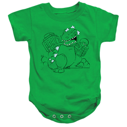 Rugrats Reptar Destroys City - Baby Bodysuit Baby Bodysuit Rugrats   