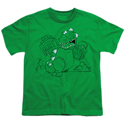 Rugrats Reptar Destroys City - Youth T-Shirt Youth T-Shirt (Ages 8-12) Rugrats   