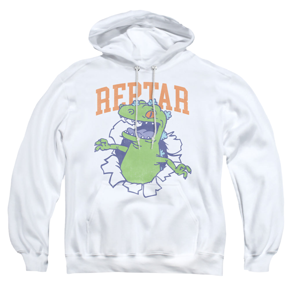 Rugrats Reptar Shirt Rip - Pullover Hoodie Pullover Hoodie Rugrats   