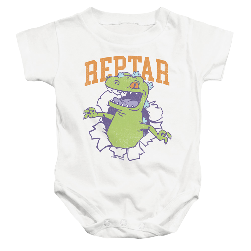 Rugrats Reptar Shirt Rip - Baby Bodysuit Baby Bodysuit Rugrats   