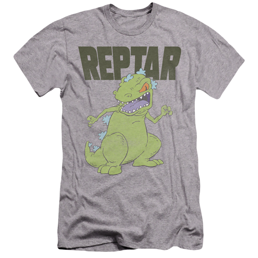 Rugrats Reptar Big - Men's Premium Slim Fit T-Shirt Men's Premium Slim Fit T-Shirt Rugrats   
