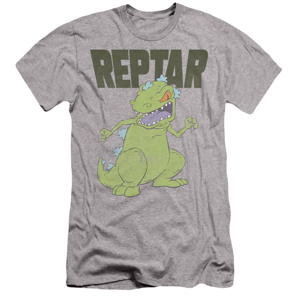 Rugrats Reptar Big - Men's Slim Fit T-Shirt Men's Slim Fit T-Shirt Rugrats   