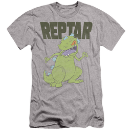 Rugrats Reptar Big - Men's Slim Fit T-Shirt Men's Slim Fit T-Shirt Rugrats   