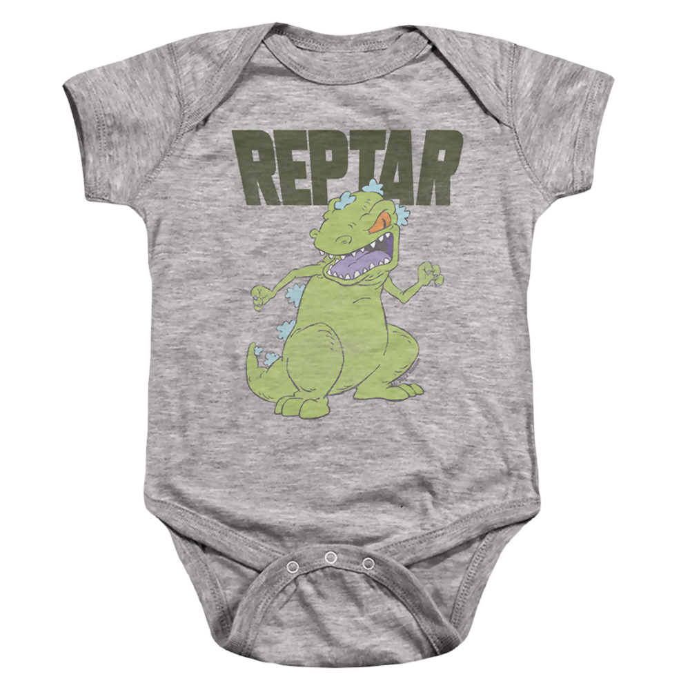 Rugrats Reptar Big - Baby Bodysuit Baby Bodysuit Rugrats   